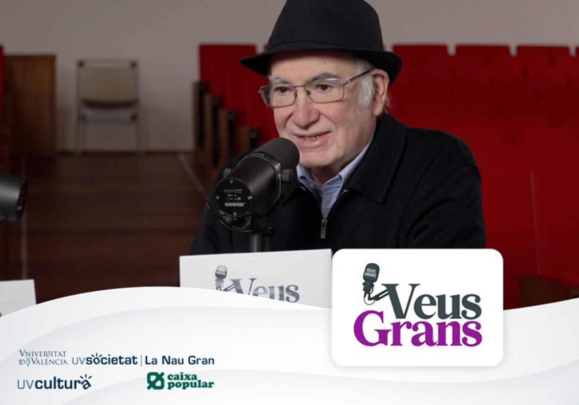 Juan Piqueras al pòdcast Veus Grans
